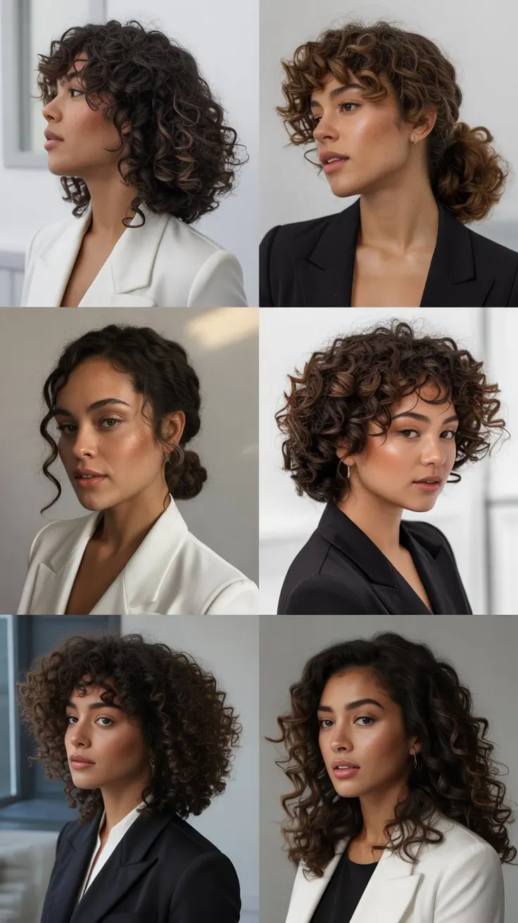 32 Curly Dirty Hair Hairstyles Perfect for Work