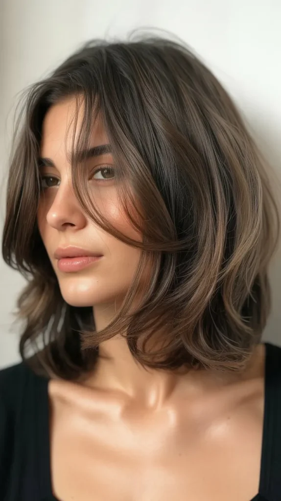 Textured Long Bob
