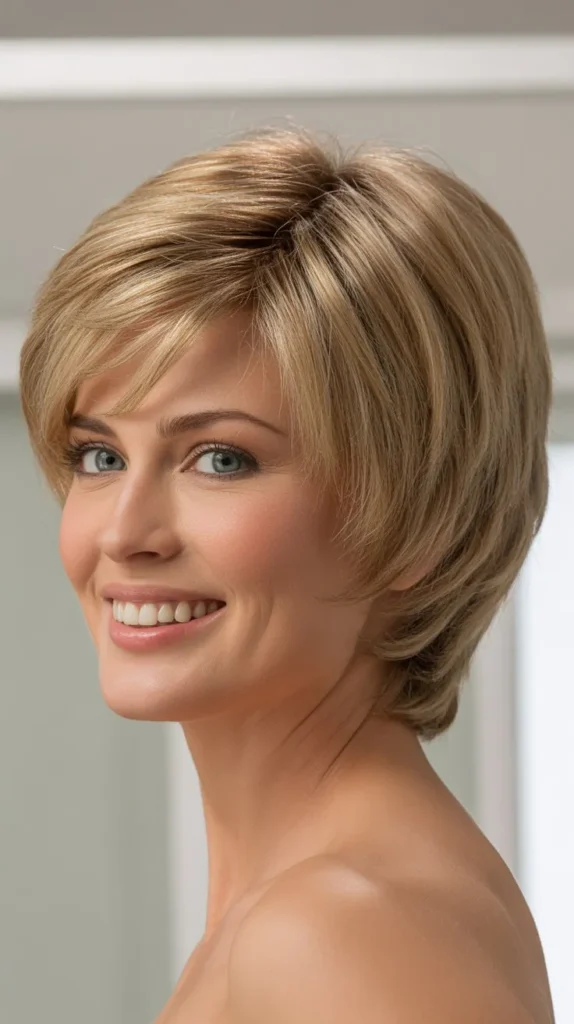 Voluminous Short Wedge