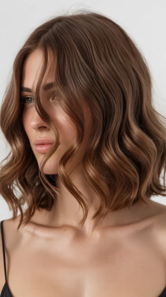 Wavy Long Bob