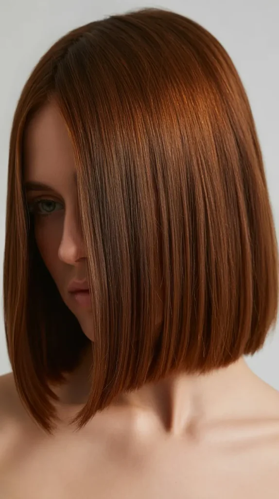 Classic Straight Long Bob