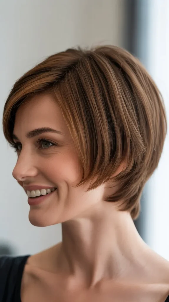 Classic Short Wedge Cut