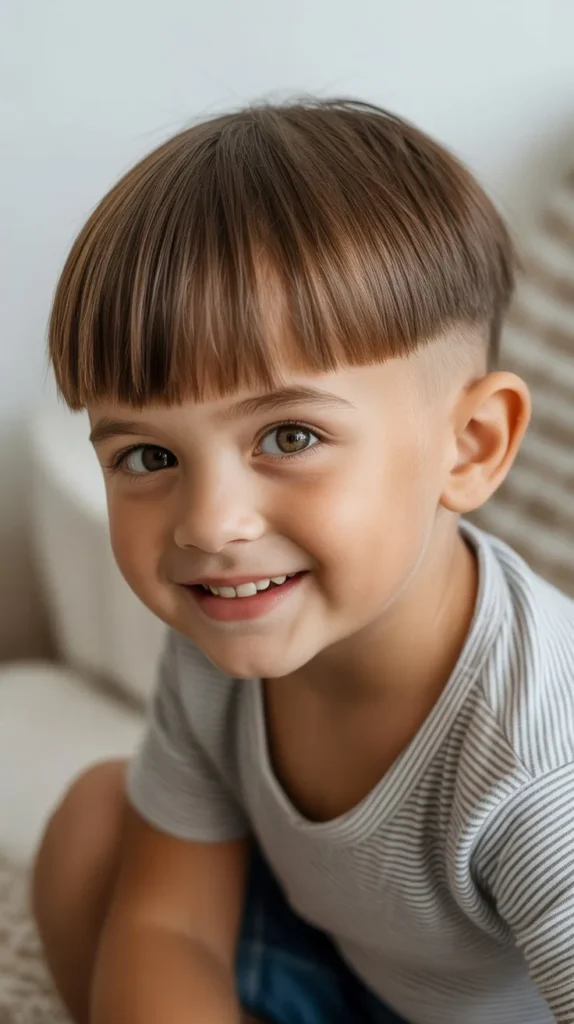Bowl Cut Modern Style