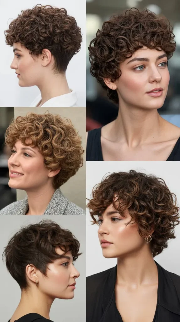  Textured Curly Wedge