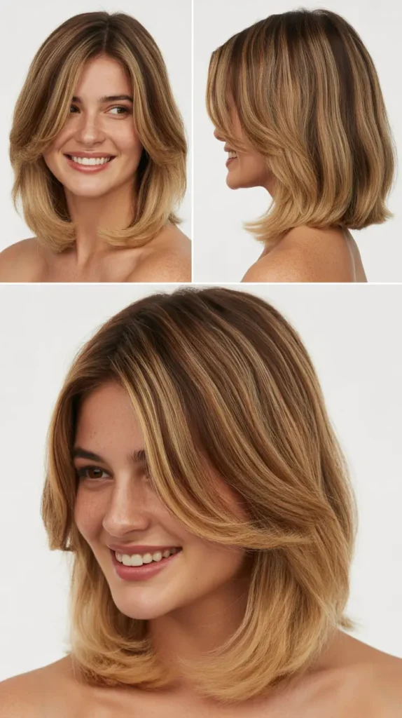  Long Wedge with Soft Ombre