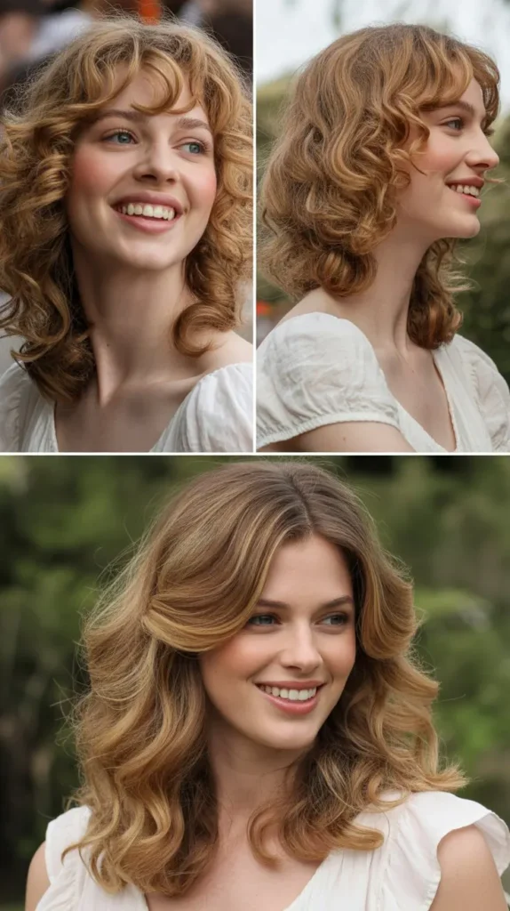 Loose Garden Party Curls