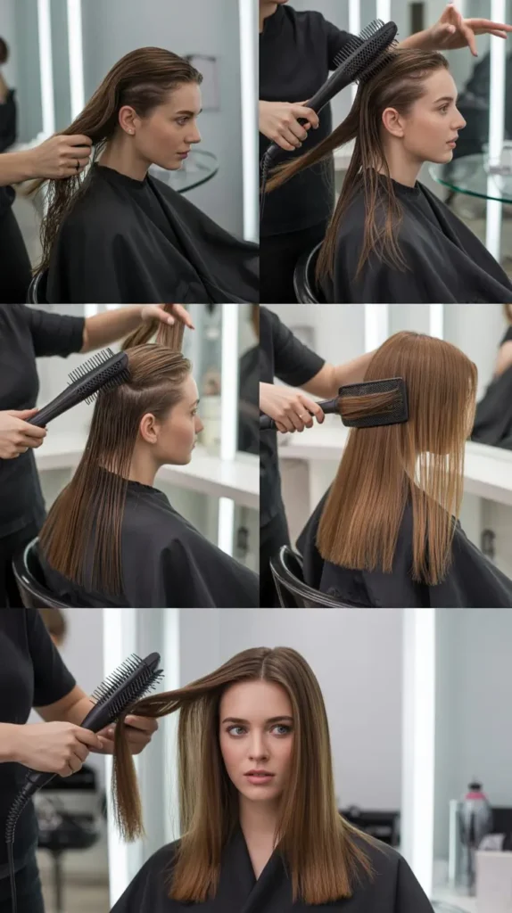 Volumizing Blow-Dry with Paddle Brush