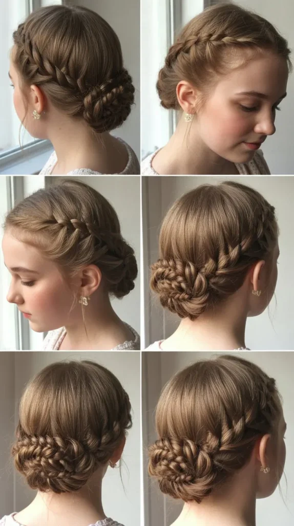 Fishtail Braided Updo