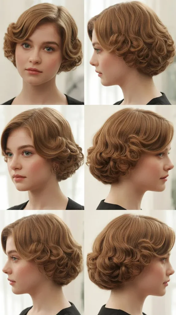  Short Hair Soft Glam Waves