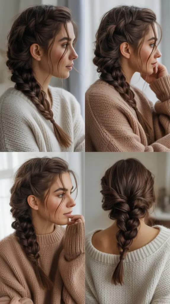 1. Classic Side Braid