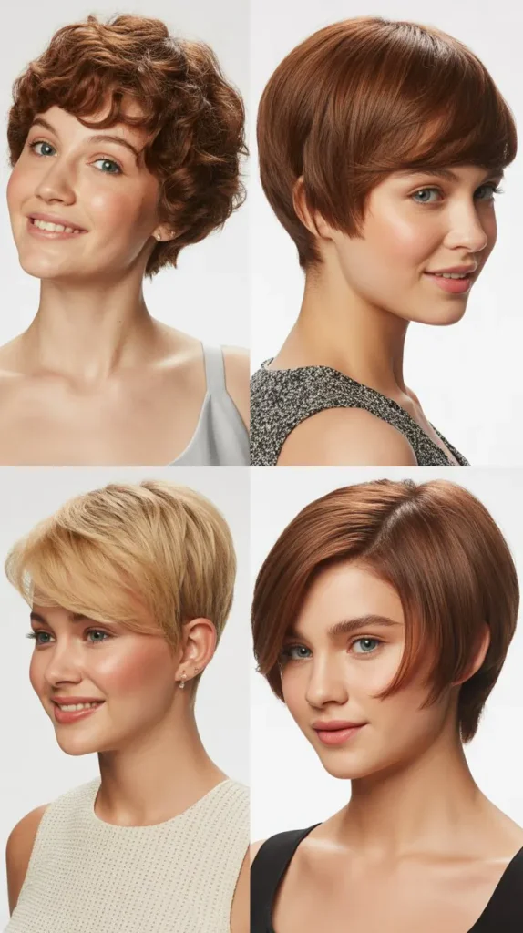  Simple Natural Short Hair Style