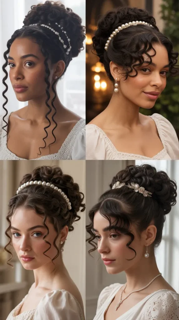 27. Crochet Braids in Regency Curl Pattern