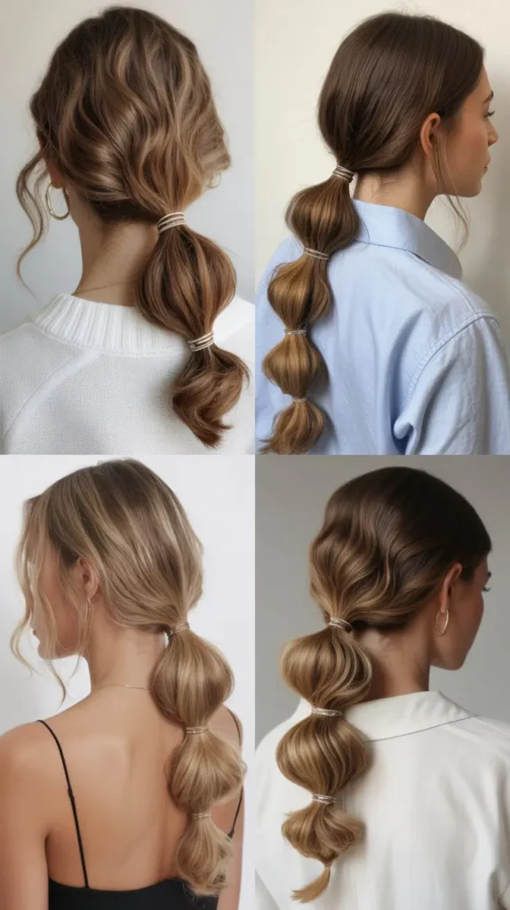 Bubble Ponytail