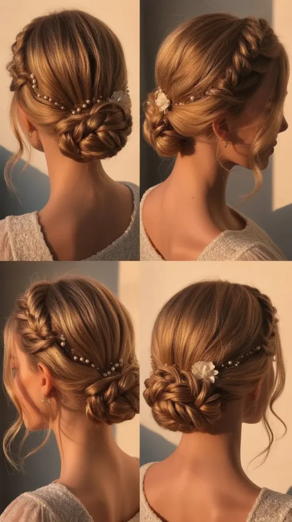Twisted Crown Updo