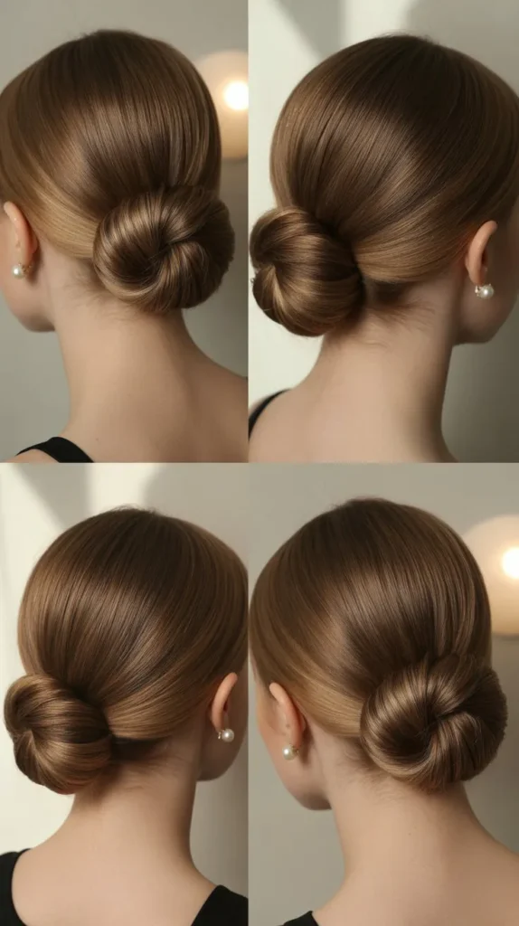 Elegant Low Chignon