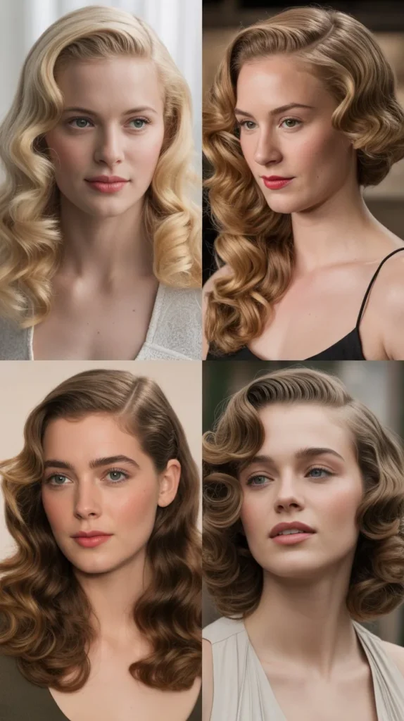 Hollywood Glam Waves