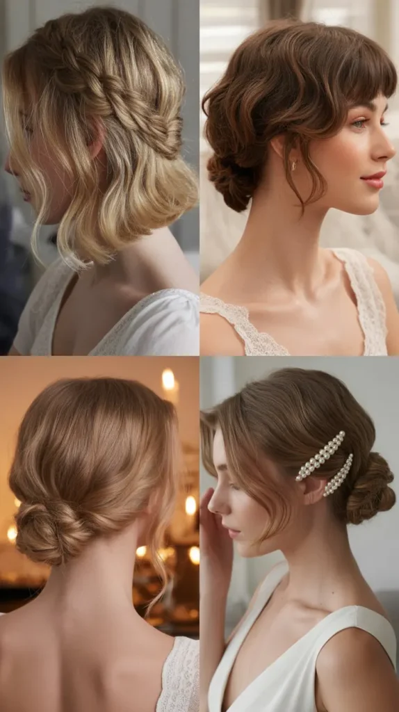 Braided Crown for Short Hair