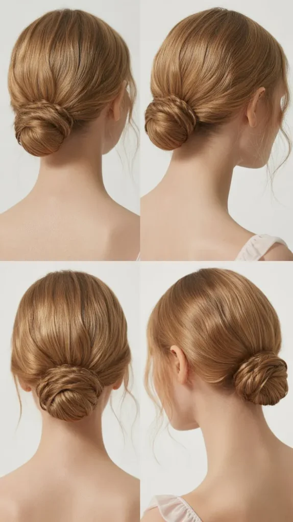 Low Textured Bun