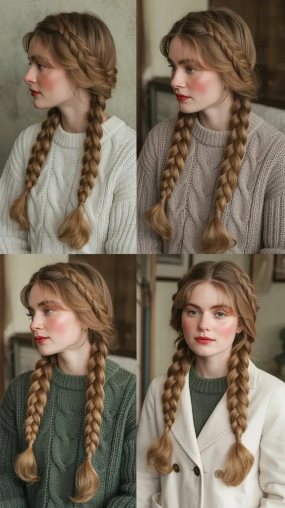 Milkmaid Braids