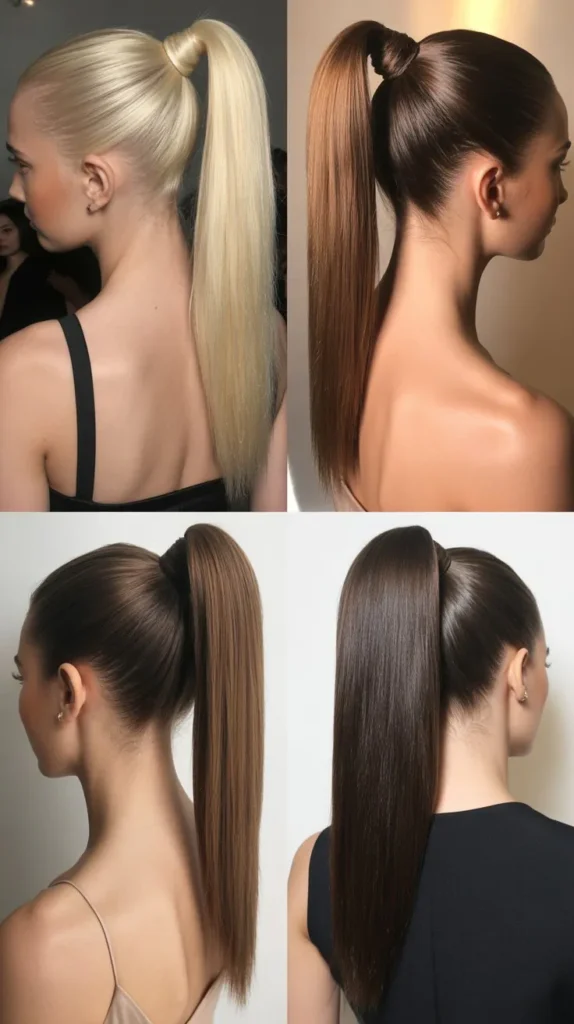  Ultra Sleek High Ponytail