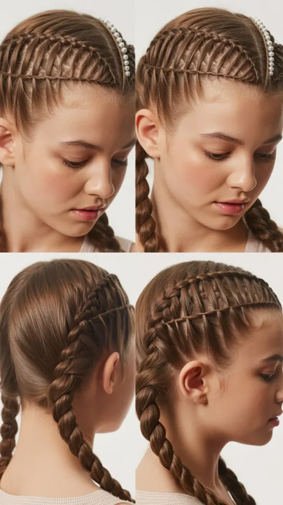  Zigzag Part Braids