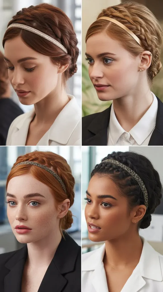 7. Braided Front Section With Headband