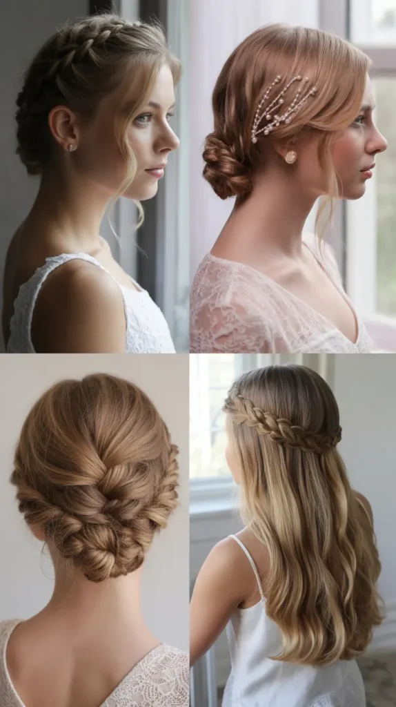 Braided Side Updo