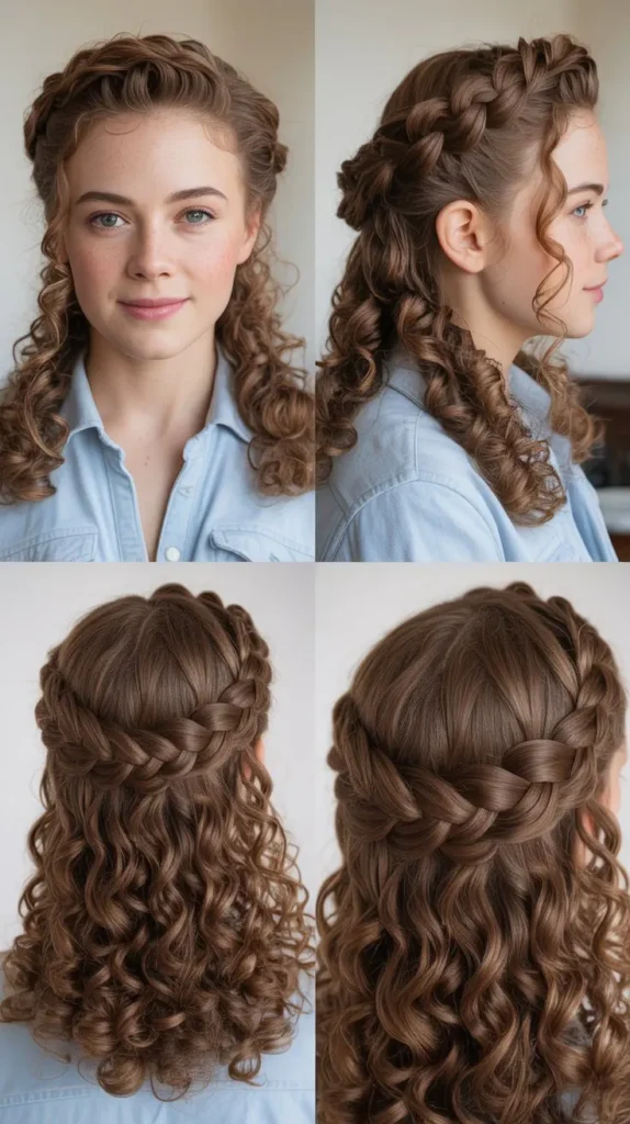 Twisted Halo Braid