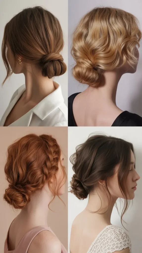 Romantic Low Bun
