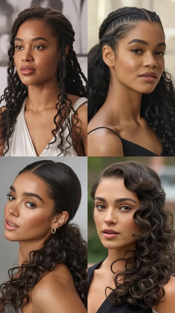  Half-Up Half-Down Style