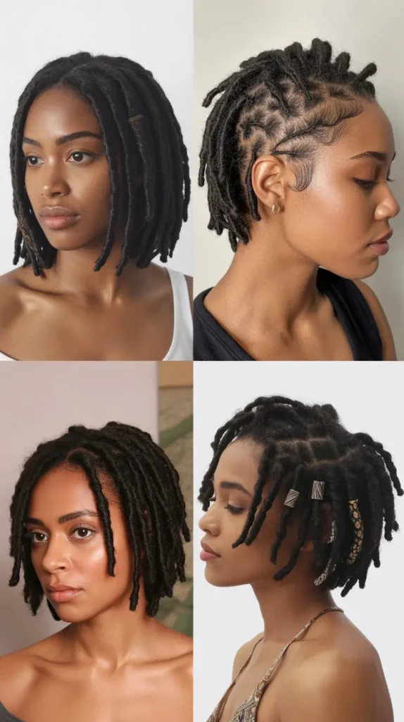 Short Faux Locs