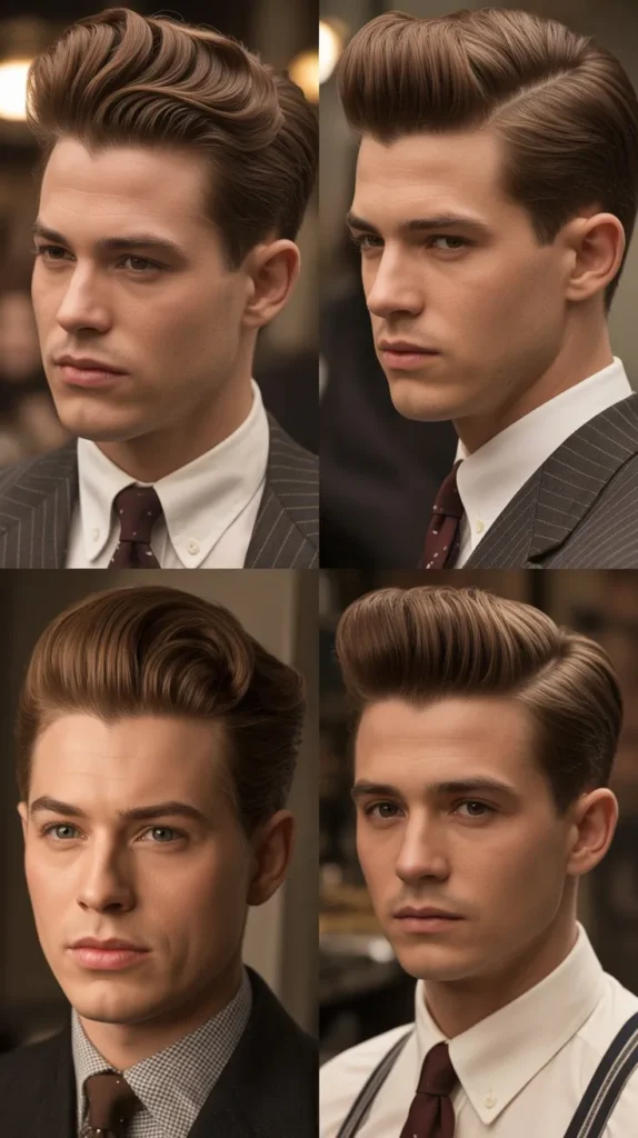 The Refined Pompadour