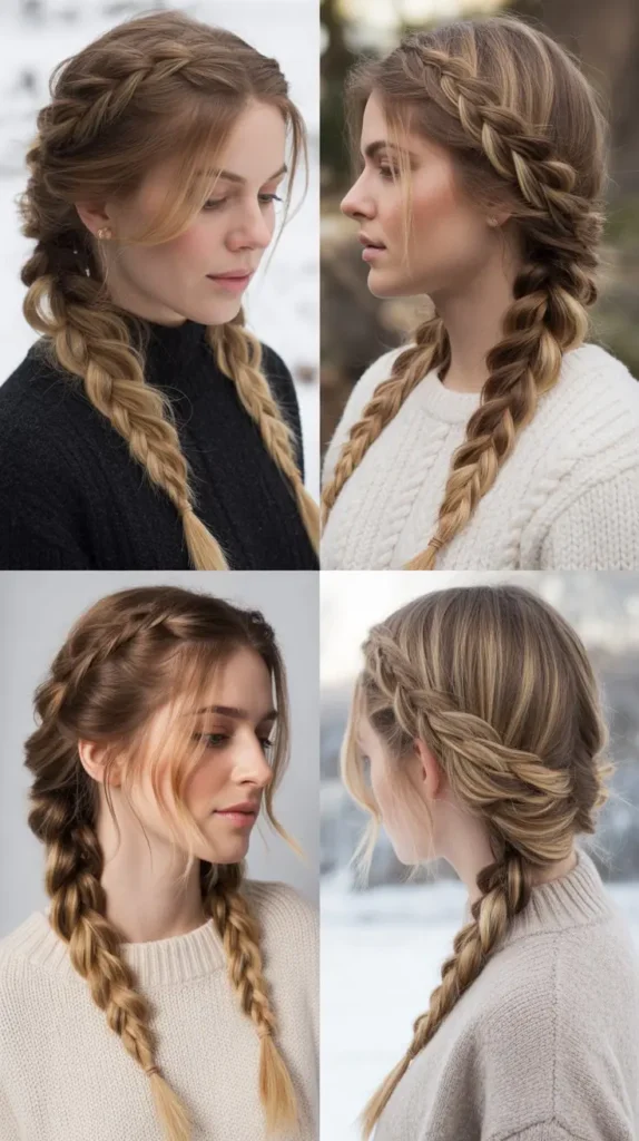 Accent Side Braids