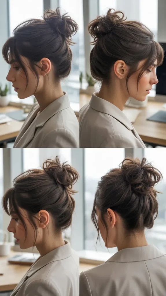 Half-Up With Loose Waves