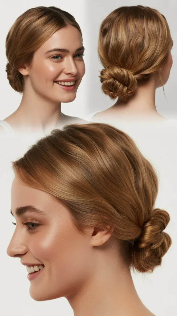 Twisted Low Chignon