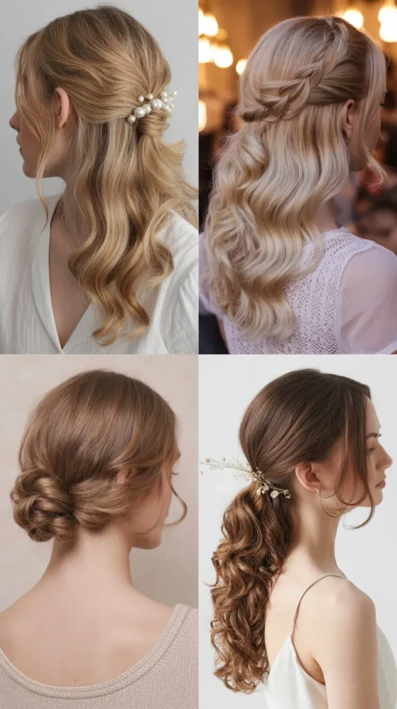 Half-Up Half-Down Style