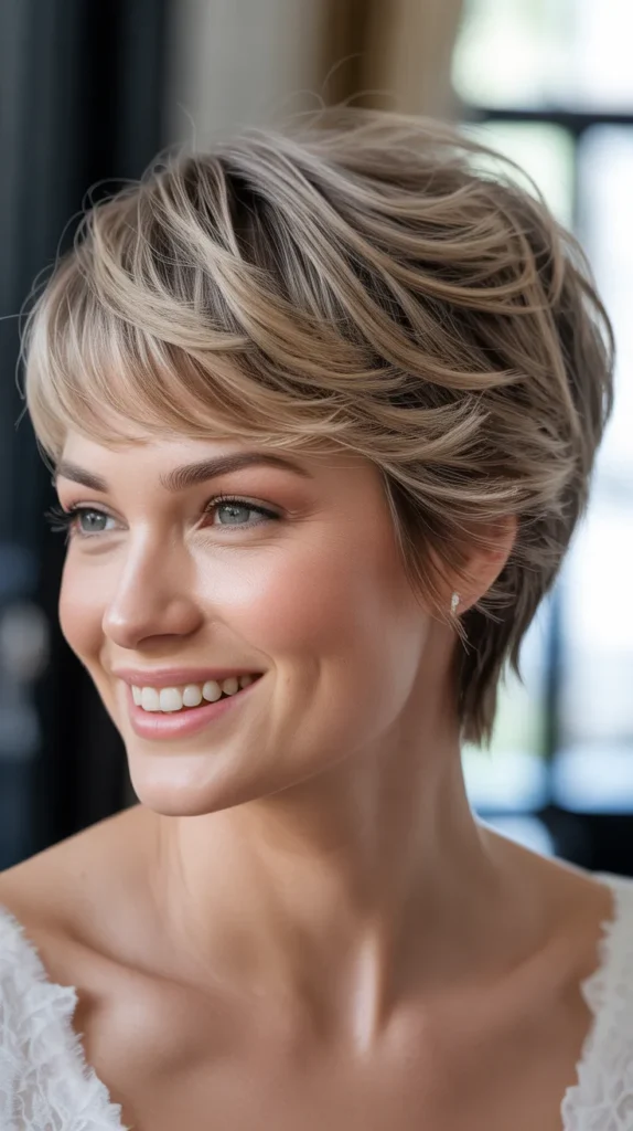  Pixie with Feathered Layers