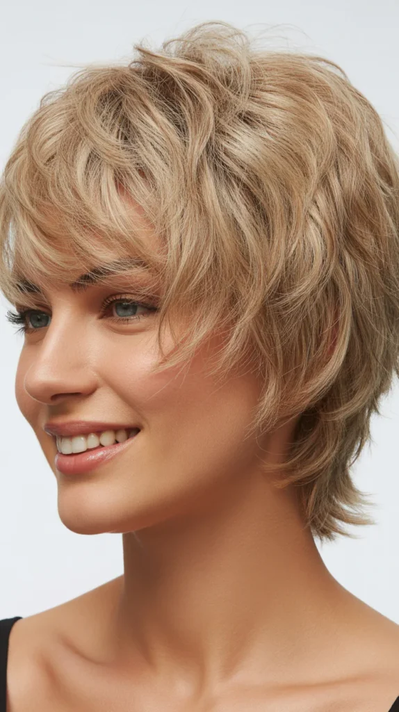 Messy Textured Wedge