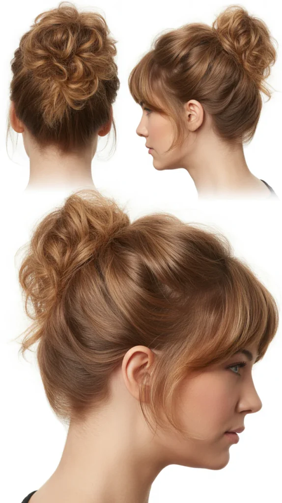 Messy Textured Bun