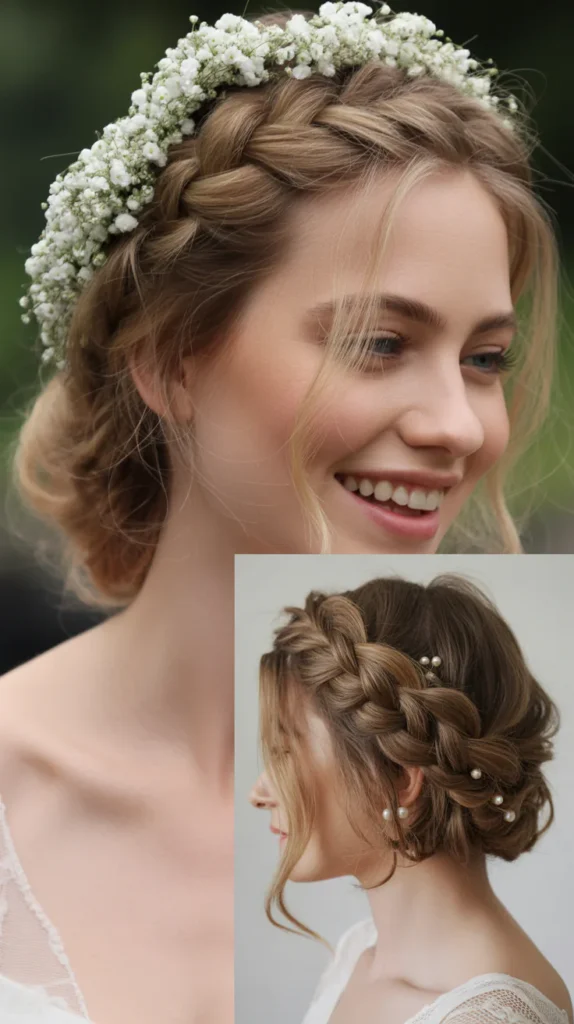 Romantic Braided Halo