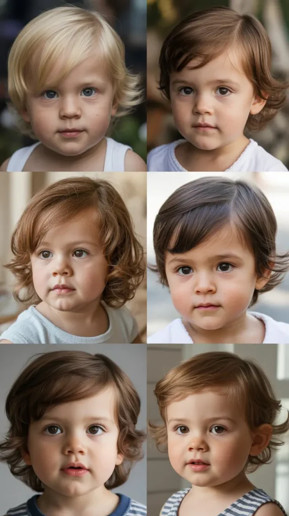 Long Hair With Side Part