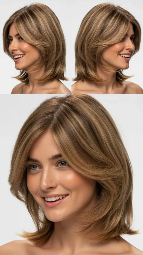 Long Wedge with Natural Volume