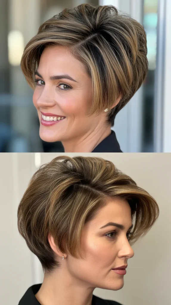 Textured Inverted Wedge Bob