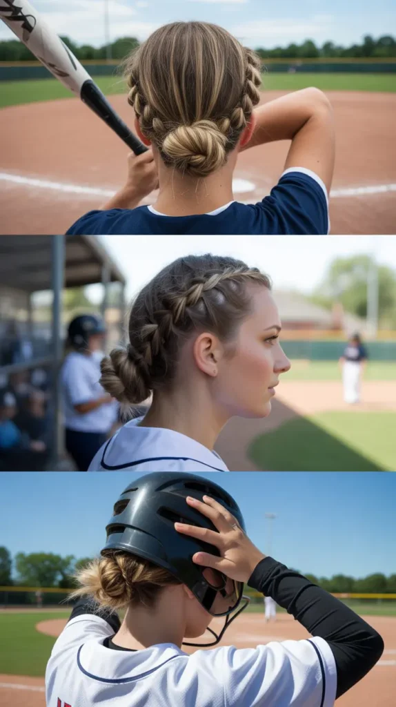 . Half-Up Twisted Bun