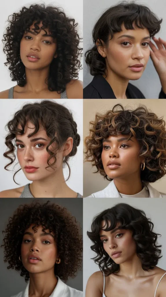 Curly Bangs