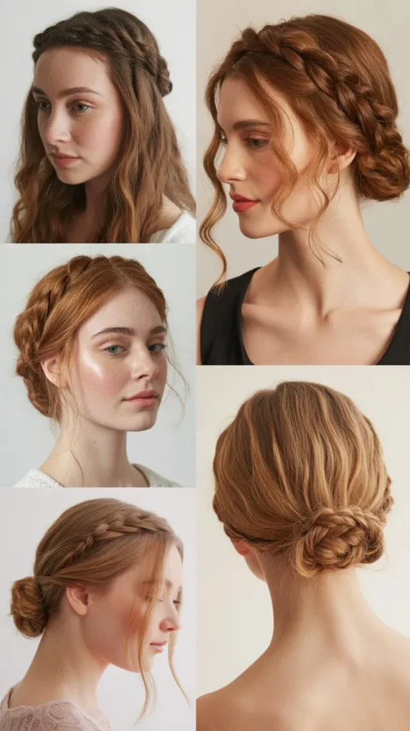 Twisted Crown Updo