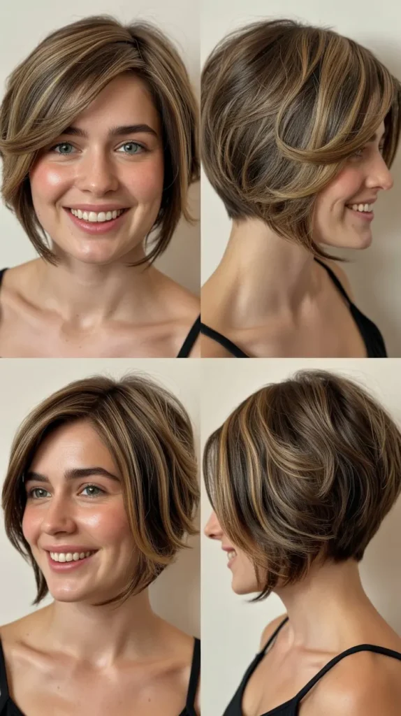 Textured Wedge Bob