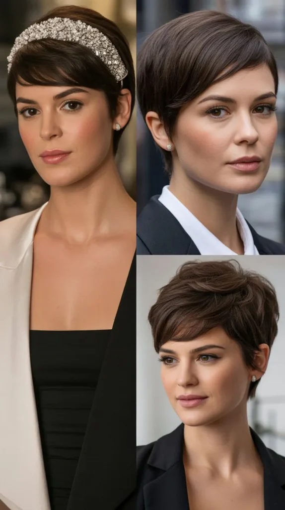 36. Headband Braid Tuck for Pixie Cuts