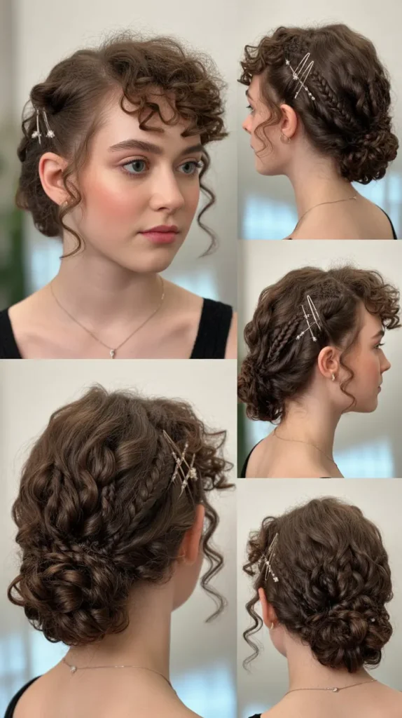 Half-Up Bun (Hun Style)