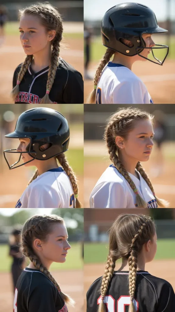 Double French Braids
